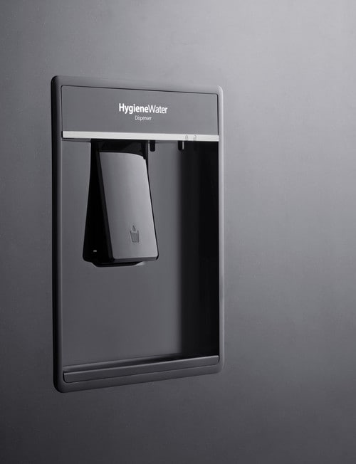 Panasonic 377L Bottom Mount Fridge Freezer with Water Dispenser, Black, NR-BX421GPKA product photo View 03 L