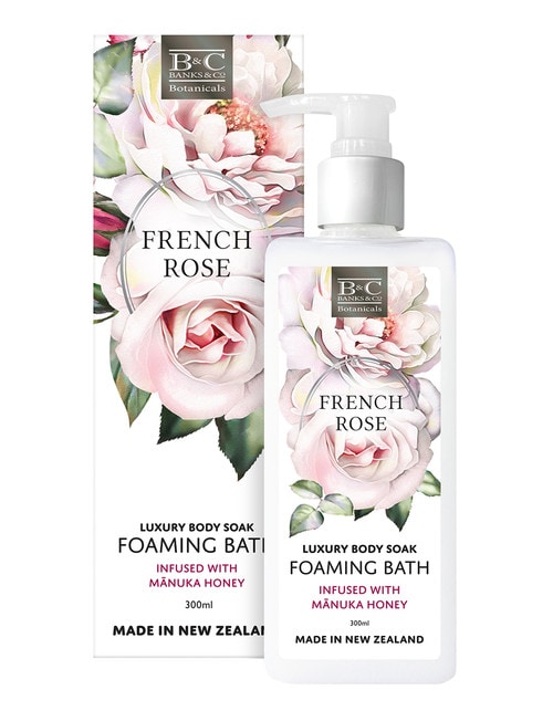 Banks & Co French Rose Foaming Bath Soak, 300ml product photo