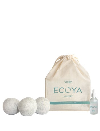Ecoya Wild Sage & Citrus Dryer Ball Set product photo