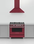 Fisher & Paykel Wall Pyramid Chimney Rangehood, Red, HC90PCR1 product photo View 04 S
