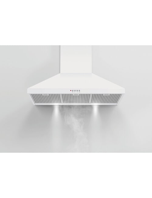 Fisher & Paykel Wall Pyramid Chimney Rangehood, White, HC90PCW1 product photo View 02 L