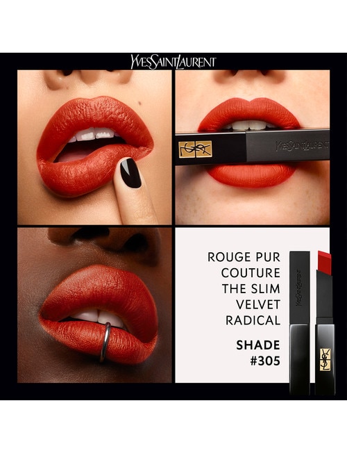 Yves Saint Laurent Rouge Pur Couture The Slim Velvet Radical product photo View 02 L