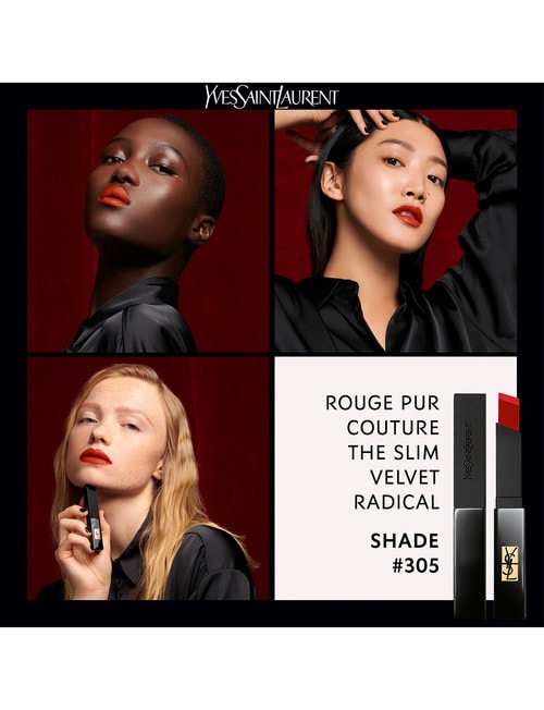 Yves Saint Laurent Rouge Pur Couture The Slim Velvet Radical product photo View 03 L