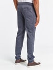 Chisel Side Panel Trackpant, Navy Marle product photo View 02 S
