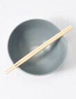 Salt&Pepper Ikana Bowl with Chopsticks, 16.5cm, Iron product photo View 02 S