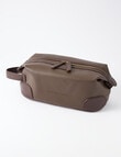 Laidlaw + Leeds Toiletry Bag, Brown product photo