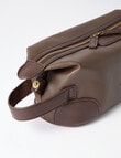Laidlaw + Leeds Toiletry Bag, Brown product photo View 02 S