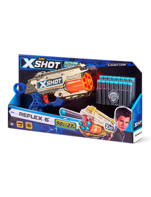 X-Shot Reflex 6 Golden With 16 Darts product photo View 02 L