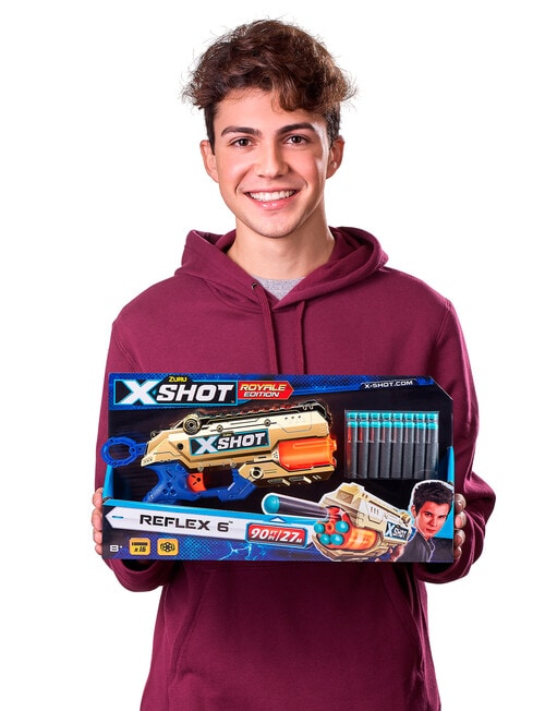 X-Shot Reflex 6 Golden With 16 Darts product photo View 03 L