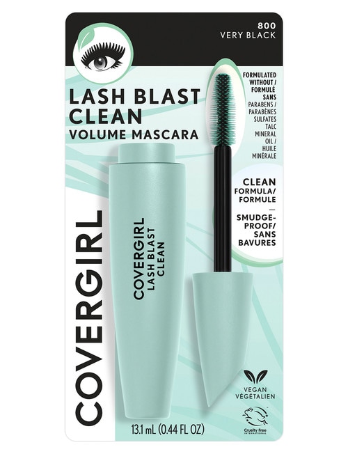 COVERGIRL LashBlast Clean Volume Mascara, #800 Very Black product photo View 04 L
