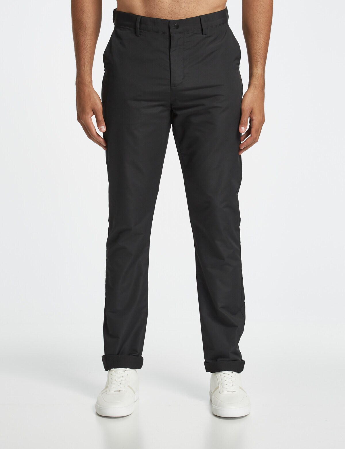 slim tech chino pants