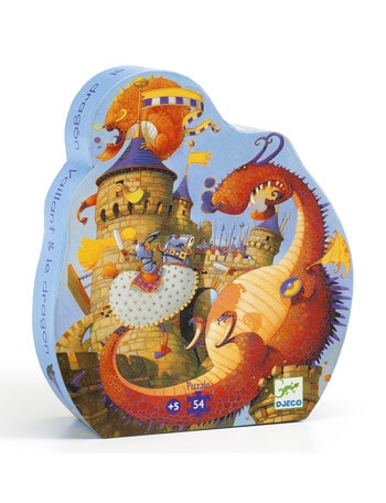 Puzzles Djeco Valiant and the Dragon 54-Piece product photo