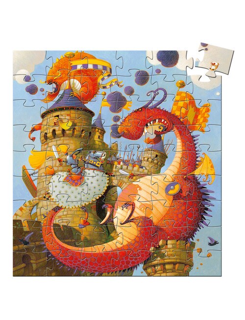Puzzles Djeco Valiant and the Dragon 54-Piece product photo View 02 L