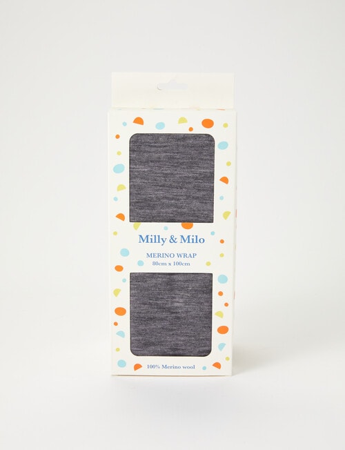 Milly & Milo Merino Wrap, Velveteen product photo View 02 L