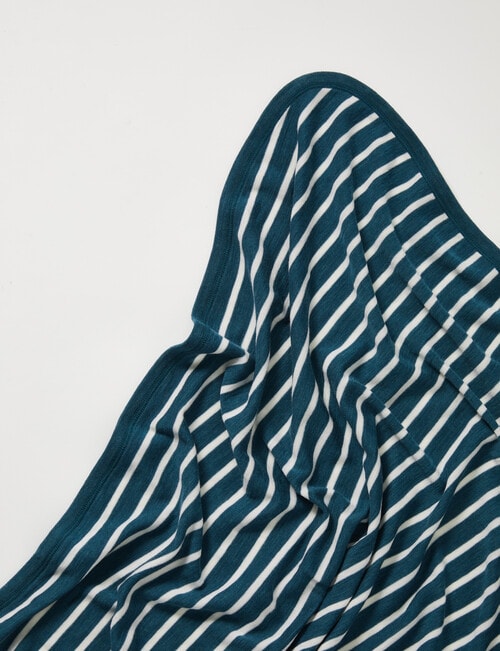 Milly & Milo Merino Wrap, Reflecting Pond Stripe product photo View 03 L