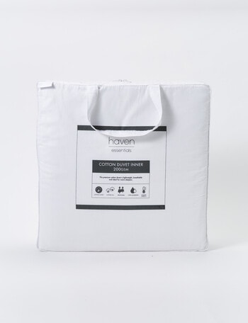 Haven Essentials Duvet Inner Cotton, 200gsm product photo