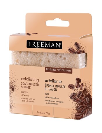 Freeman Soap-Infused Sponge, Exfoliating Coffee, 75g product photo