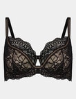 Me By Bendon Only Me Underwire Bra, Black & Tuscany, DD-G product photo View 03 S