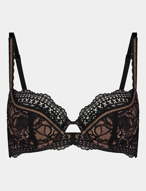 Me By Bendon Only Me Contour Bra, Black & Tuscany, A-D product photo View 03 L