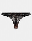 Me By Bendon Only Me Thong, Black & Tuscany product photo View 02 S