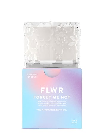 The Aromatherapy Co. FLWR Candle 100g, Forget Me Not product photo