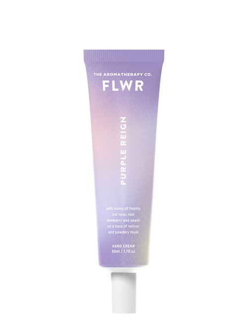 The Aromatherapy Co. FLWR Hand Cream, 50ml, Purple Reign product photo View 02 L