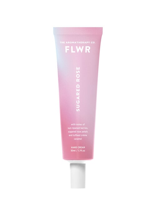 The Aromatherapy Co. FLWR Hand Cream, 50ml, Sugared Rose product photo View 02 L
