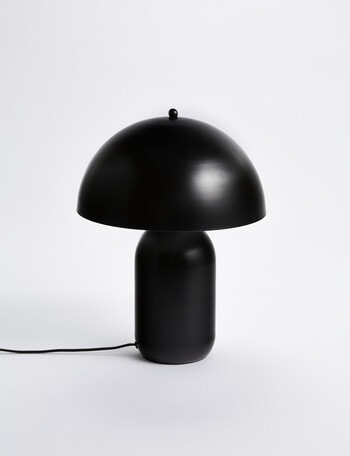 Salt&Pepper Willwood Table Lamp, Black product photo