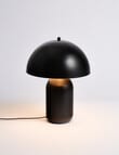 Salt&Pepper Willwood Table Lamp, Black product photo View 02 S