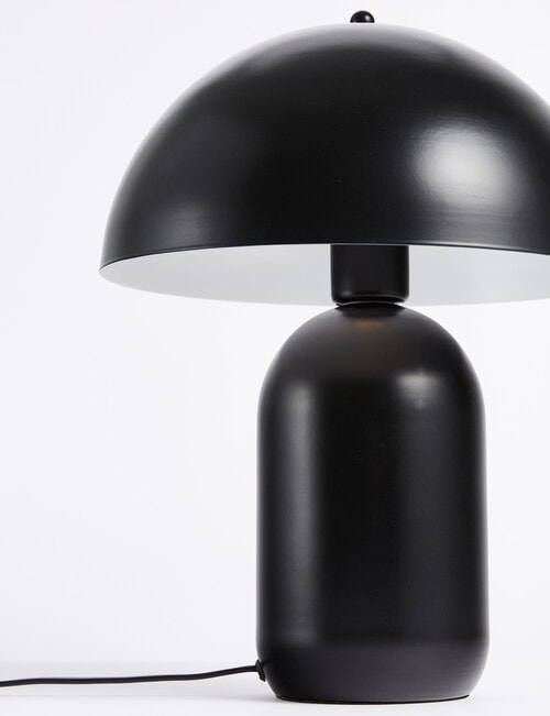 Salt&Pepper Willwood Table Lamp, Black product photo View 03 L