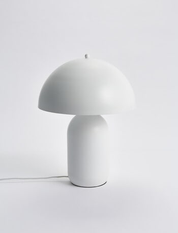 Salt&Pepper Willwood Table Lamp, White product photo