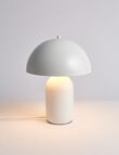 Salt&Pepper Willwood Table Lamp, White product photo View 02 S