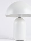 Salt&Pepper Willwood Table Lamp, White product photo View 03 S