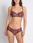 Me By Bendon Sofia Underwire Bra, Potent Purple & Tuscany, B-G product photo View 03 S