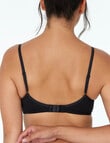Bendon Embrace Contour Bra, Black, A-DD product photo View 02 S
