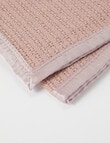 Teeny Weeny Wool Thermacell Cot Blanket, Blush product photo View 02 S