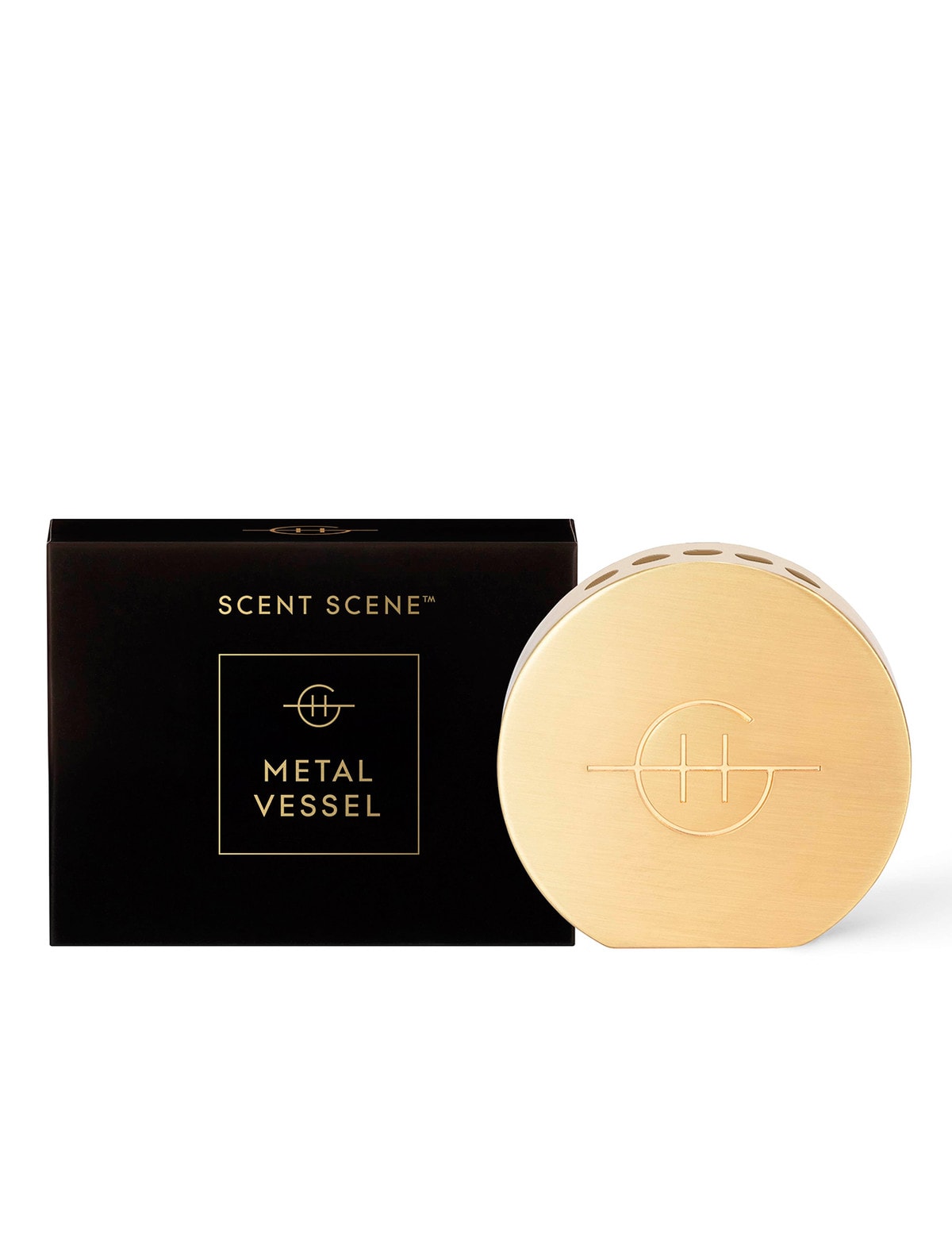 Glasshouse Fragrances Scent Scene Gold Metal Vessel Candles & Home