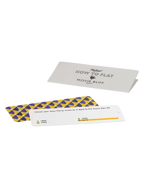 Ridley's Movie Buff Quiz product photo View 02 L