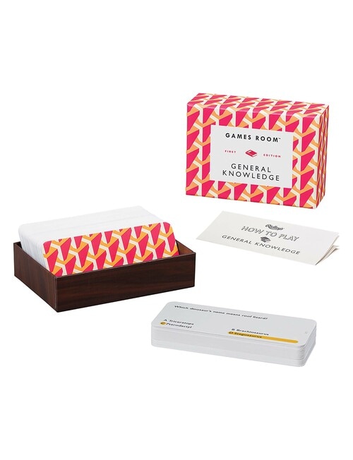 GAMES ROOM General Knowledge Quiz product photo View 02 L