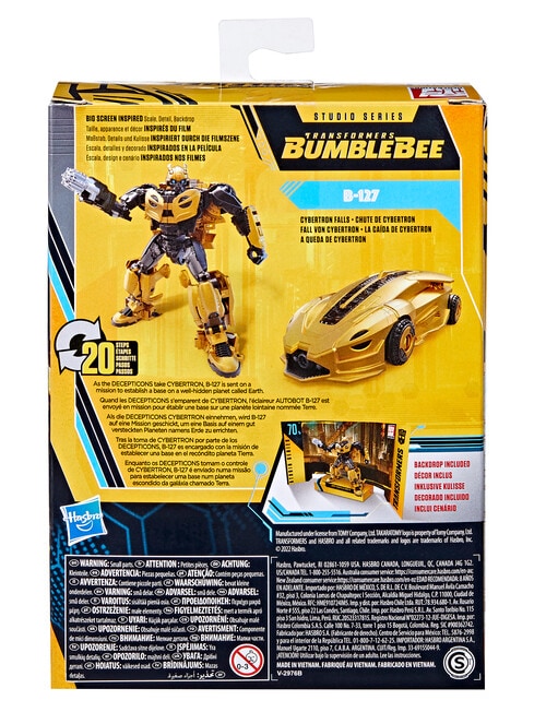 Transformers Studio Series Buzzworthy Bumblebee Deluxe Class, Assorted product photo View 10 L