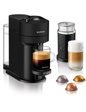 Nespresso Vertuo Next Coffee Machine Bundle, Matte Black, ENV120BMAE product photo