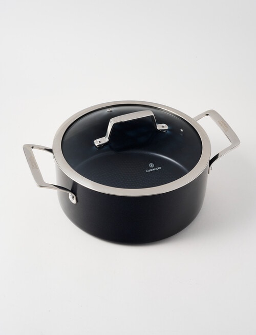 Cuisine::pro Diamond 9 Hard Anodised Casserole, 24cm product photo