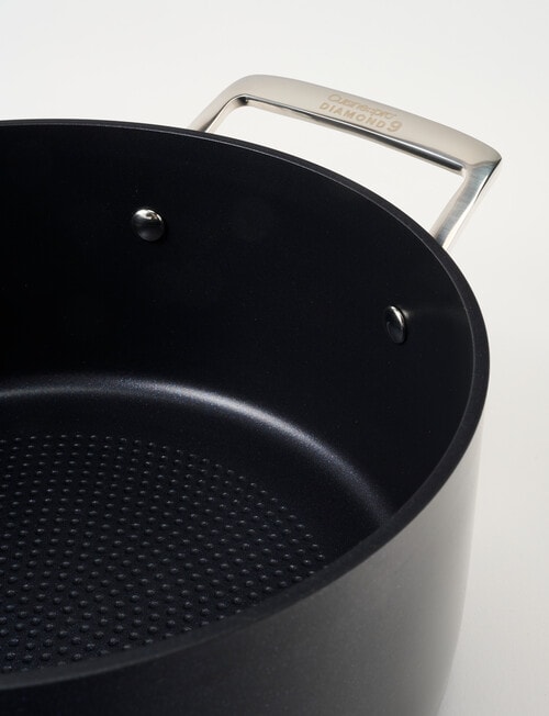 Cuisine::pro Diamond 9 Hard Anodised Casserole, 24cm product photo View 04 L