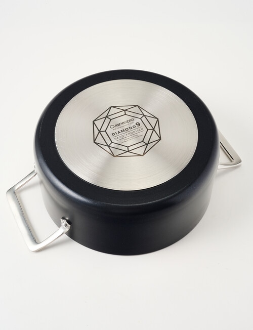 Cuisine::pro Diamond 9 Hard Anodised Casserole, 24cm product photo View 07 L