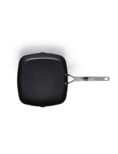 Cuisine::pro Diamond 9 Hard Anodised Griddle Pan, 28cm product photo View 02 L