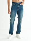Gasoline Slim Leg Jeans, Blast Blue product photo