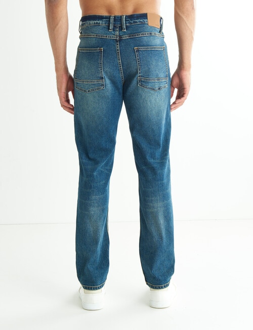 Gasoline Slim Leg Jeans, Blast Blue product photo View 02 L