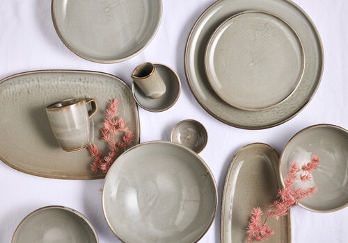 Fine 2 Dine Nova Serving Plate, Grey, 33x23cm product photo View 03 L