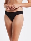 Honey Vegas Cotton Bikini Brief, Black product photo