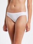 Honey Vegas Cotton Bikini Brief, White product photo